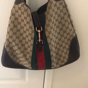 Gucci Canvas Hobo Bag - image 1